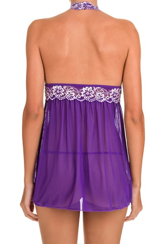 Babydoll et string Violet