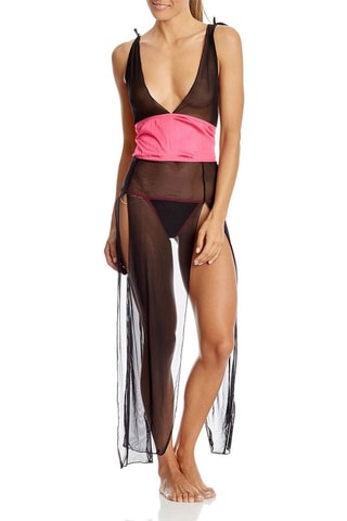 Babydoll et string Noir