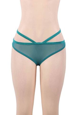 Babydoll et culotte - Vert