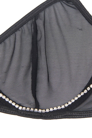 Soutien-gorge et culotte taille haute - Noir