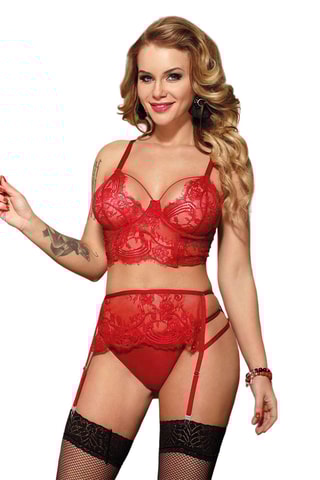 Ensemble 3 pièces - Rouge