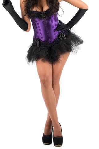 Jupette volantée - Noir_DOUBLON