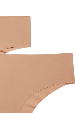 LINGERIE BAS LINGERIE SHORTY MICRO MARRON