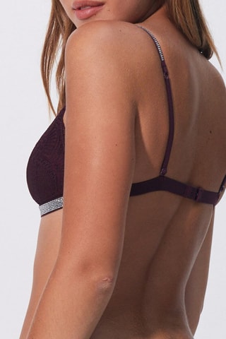 Reggiseno preformato Starlettiz - Bordeaux - Undiz