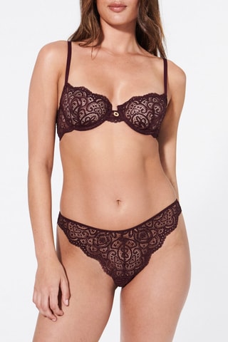 Reggiseno Louaniz Foiliz - Bordeaux - Undiz