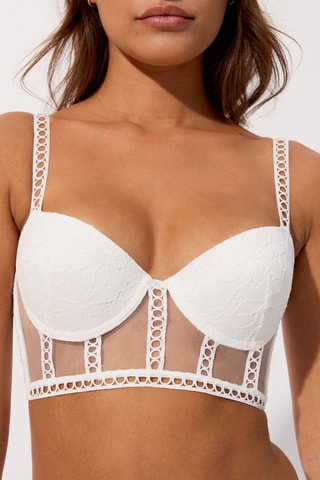 Reggiseno preformato Vacayiz - Bianco - Undiz