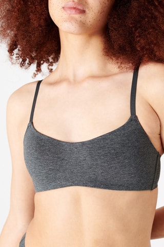 Reggiseno Cottoniz - Antracite