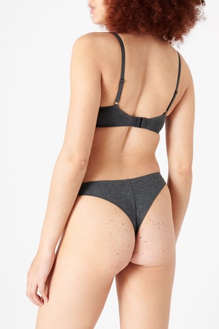 Reggiseno Cottoniz - Antracite