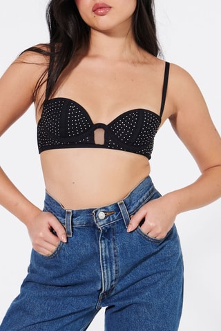 Reggiseno preformato Iridescentiz - Nero