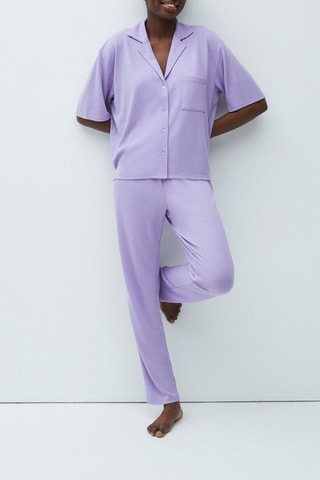 Pantaloni casual Celianiz - Malva