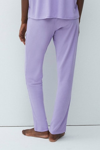 Pantaloni casual Celianiz - Malva