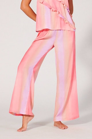 Pantaloni tie and dye Nayaliz - Giallo