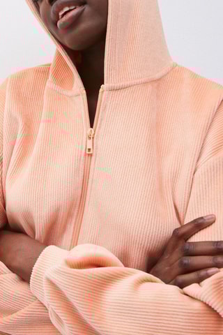 Giacca in velluto Milaniz - Pesca