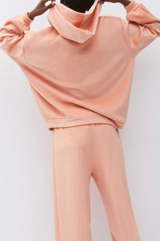 Giacca in velluto Milaniz - Pesca