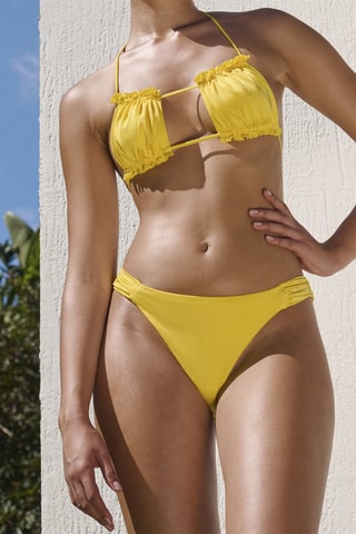Slip bikini Frilloliz Glossiz - Giallo