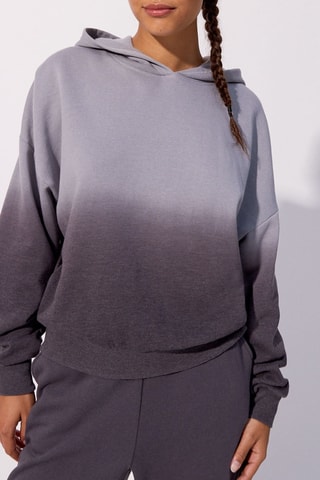 Felpa pigiama dip and dye Dipiz - Grigio