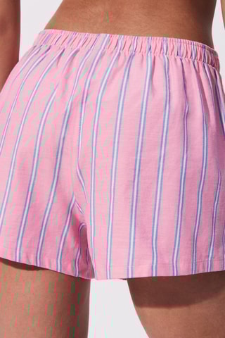 Shorts pigiama Landstripiz - Rosa - Undiz