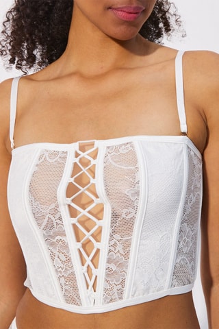 Bustier Regenciz - Bianco