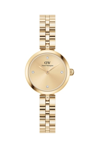 Reloj de cuarzo de acero inoxidable Elan Lumine 22 - Dorado