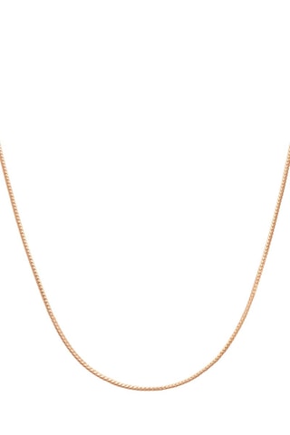 Collar Elan Flat Chain - Rosa dorado