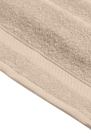 4 toalhas - Verde e bege - 50 x 90 cm