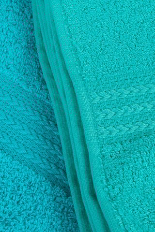 4 toalhas Azul-celeste - 70 x 140 cm