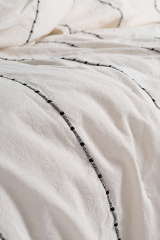 Conjunto de edredão - Cru