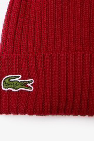 Bonnet en laine - Bordeaux