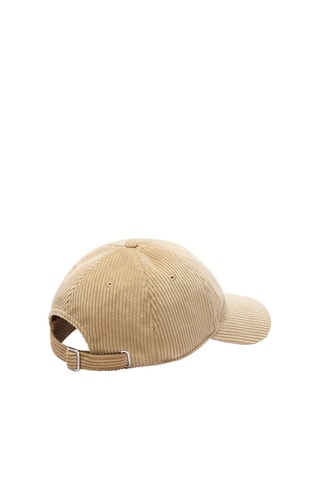 Casquette en velours - Beige