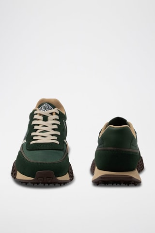 Baskets en cuir L-Spin Deluxe 3.0 - Vert foncé