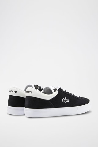 Baskets en cuir Trackserve - Noir et blanc