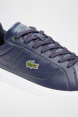 Baskets en cuir Europa Pro - Bleu marine