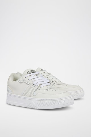 Baskets en cuir L001 - Blanc