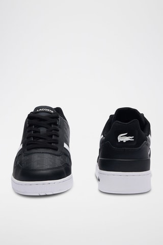 Baskets en cuir T-Clip - Noir