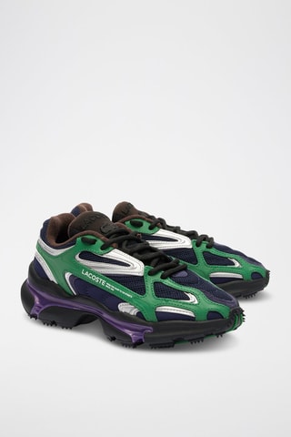 Baskets L003 2K24 - Bleu marine et vert foncé