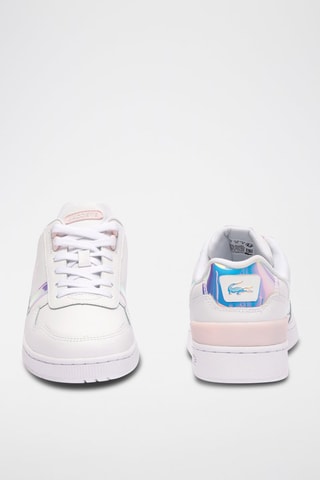 Baskets en cuir T-Clip - Blanc