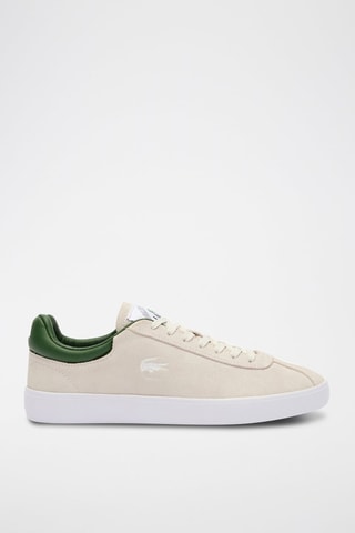 Baskets en nubuck Roland-Garros Edition Baseshot - Ecru