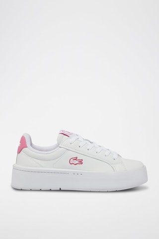 Baskets en cuir Carnaby - Blanc et rose poudré