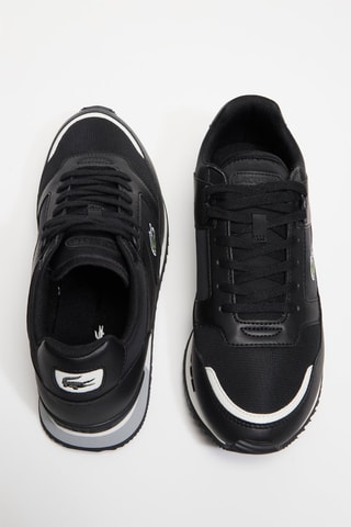 Baskets en cuir Partner Piste - Noir