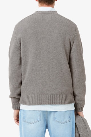 Pull en laine - Gris foncé chiné