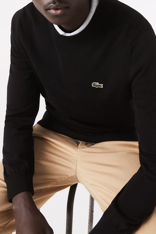 Pull en coton biologique - Noir