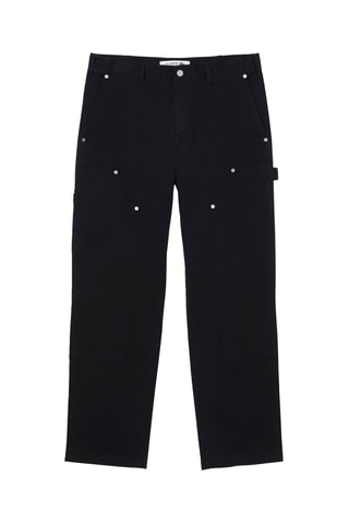 Pantalon straight - Noir
