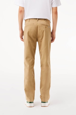 Pantalon slim en coton biologique - Beige