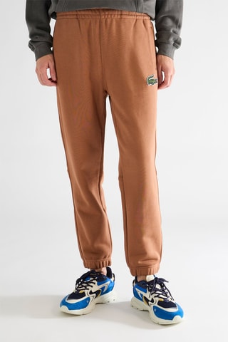 Pantalon de survêtement en coton biologique - Marron