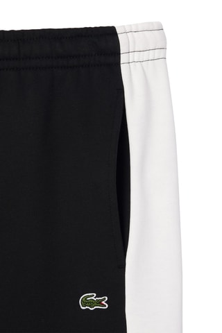 Pantalon de survêtement en coton biologique - Noir et beige