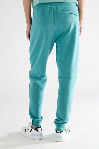 Pantalon de survêtement en coton biologique - Bleu canard