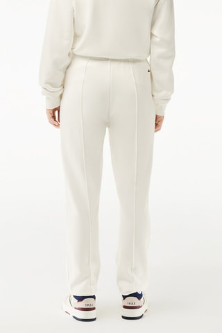 Pantalon de survêtement en coton biologique - Blanc