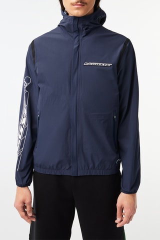 Coupe-vent à capuche - Bleu marine