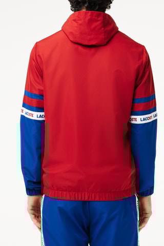 Veste de survêtement regular - Rouge et bleu