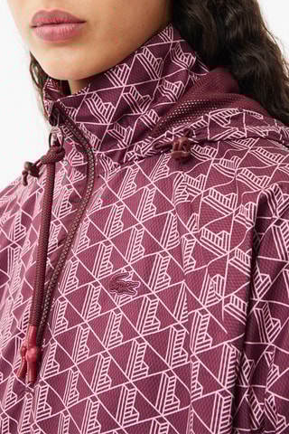 Coupe-vent à capuche - Bordeaux